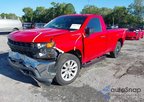 2022 Chevrolet Silverado 1500 Ltd 2Wd Long Bed Wt z USA, uszkodzony, nr VIN 3GCNWAEK4NG212567